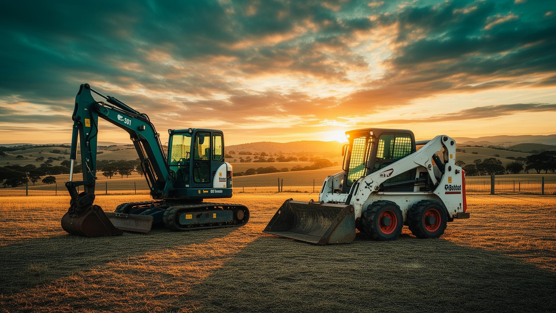 Equipment fleet at a South Australian property