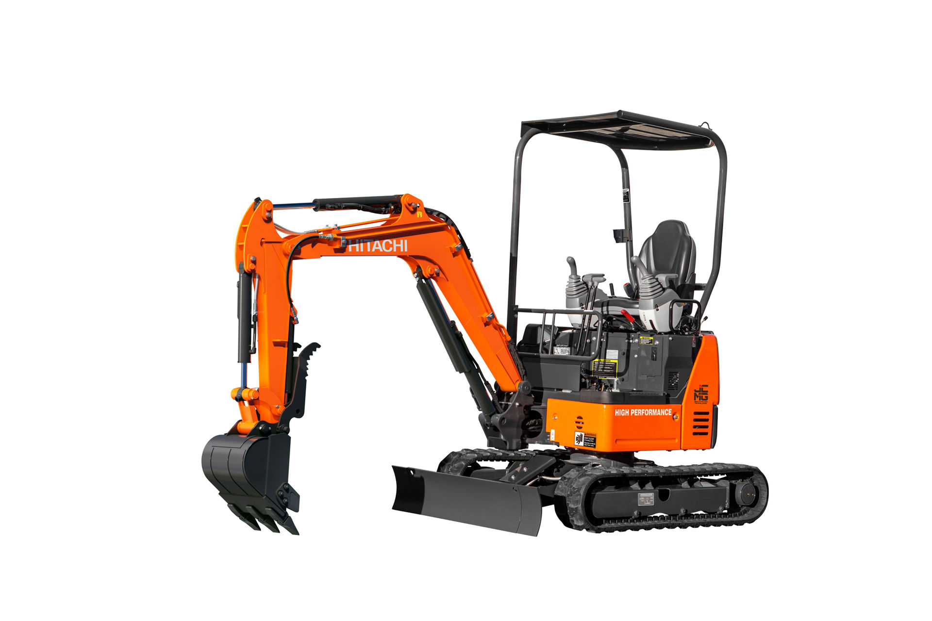 Hitachi 1.7T Mini Excavator