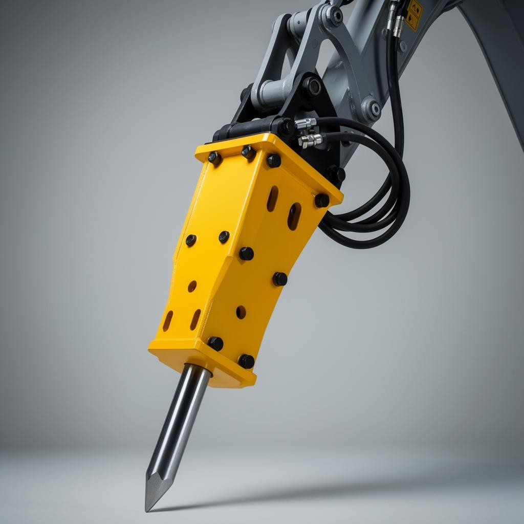 Rock Breaker attachment for hire Adelaide